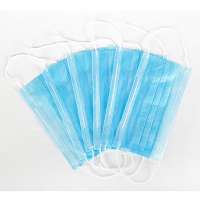 Hot Sell Disposable Medical Melt-Blown Fabric 3-layer Watertight Anti-virus Mask